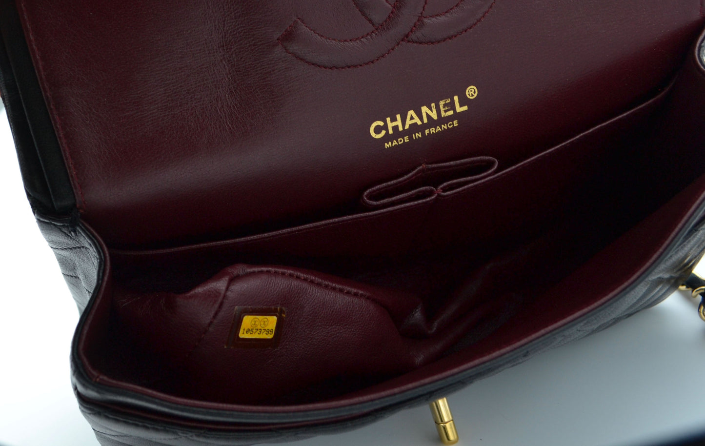 Sac à main Classique Chanel Vintage noir femme - Soline