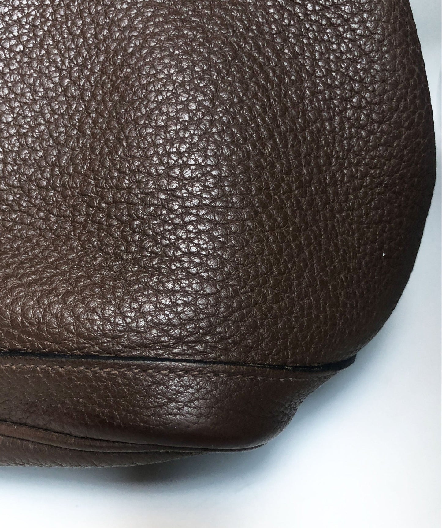Sac à main Hermès Garden Party 36 Negonda marron - Soline