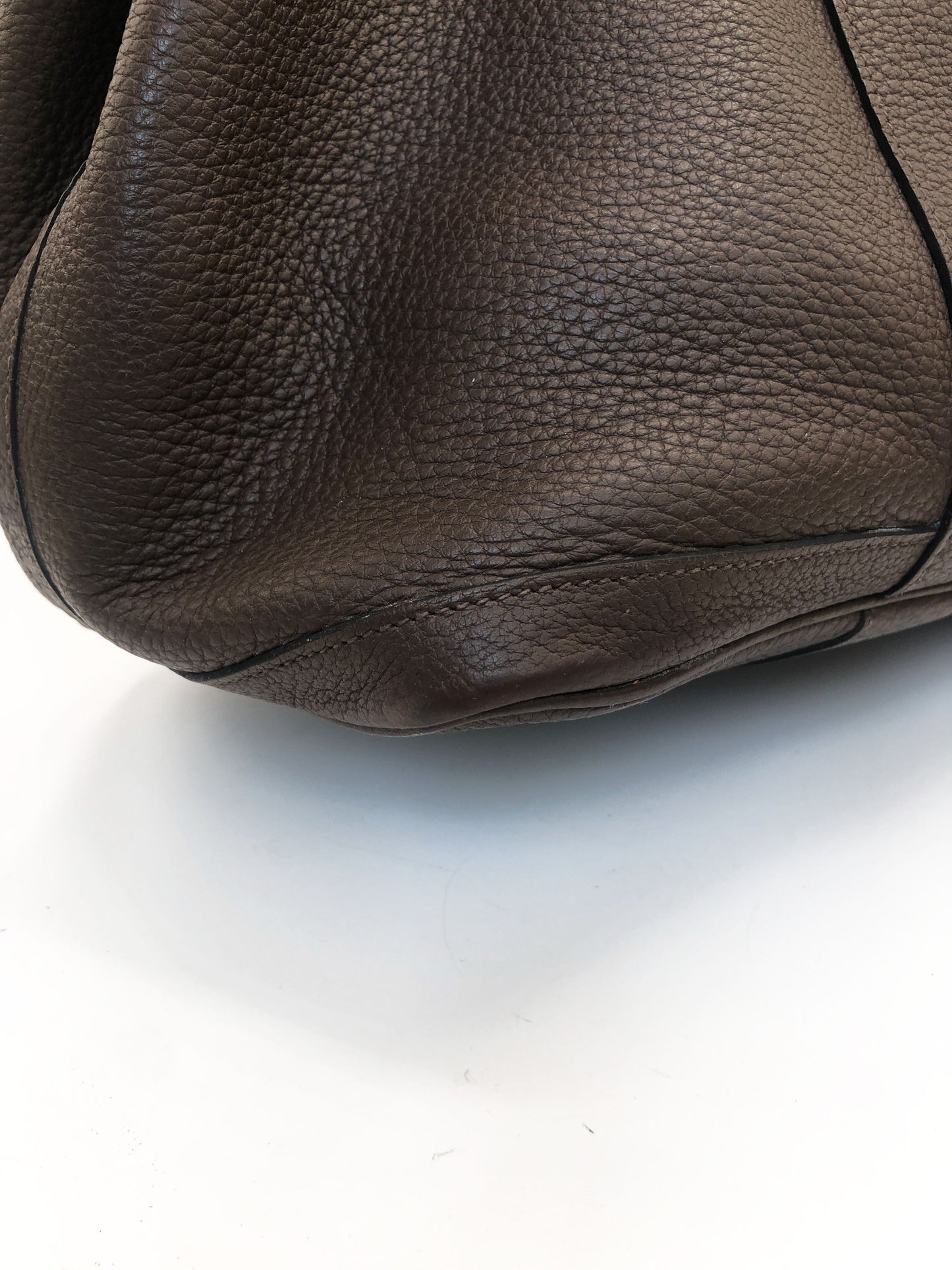 Sac à main Hermès Garden Party 36 Negonda marron - Soline