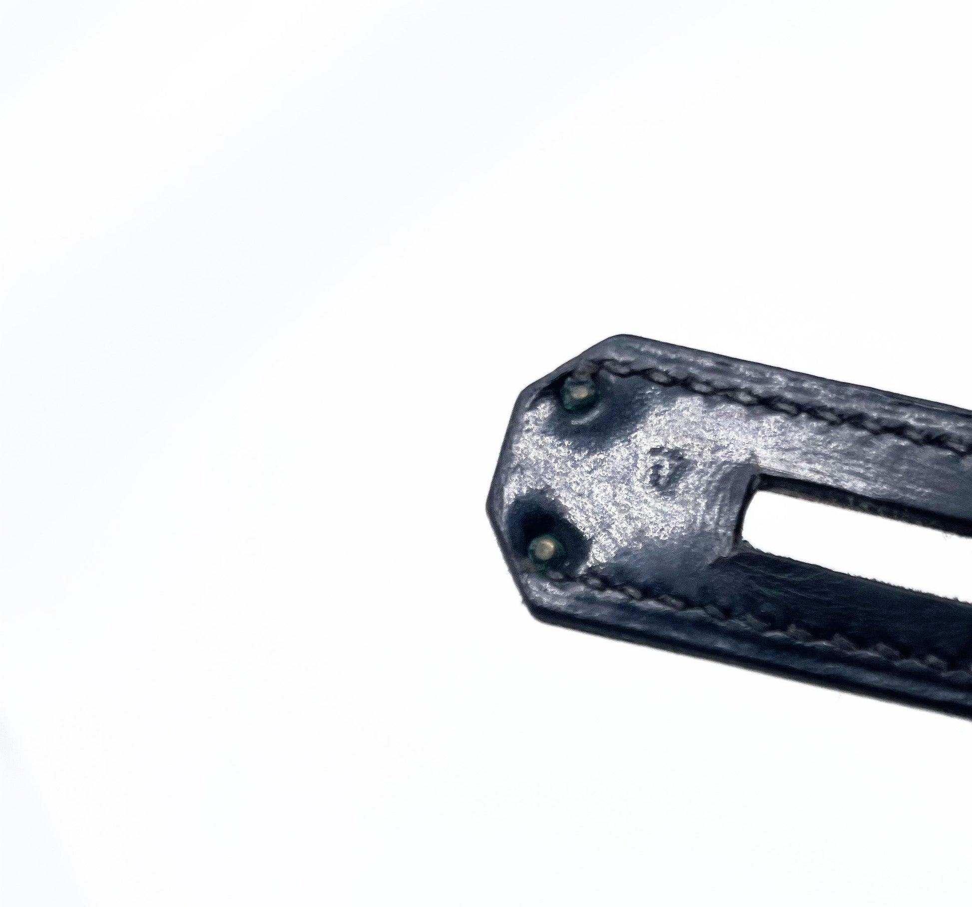 Sac à Main Hermès Kelly 28 en Cuir box noir sellier - Soline