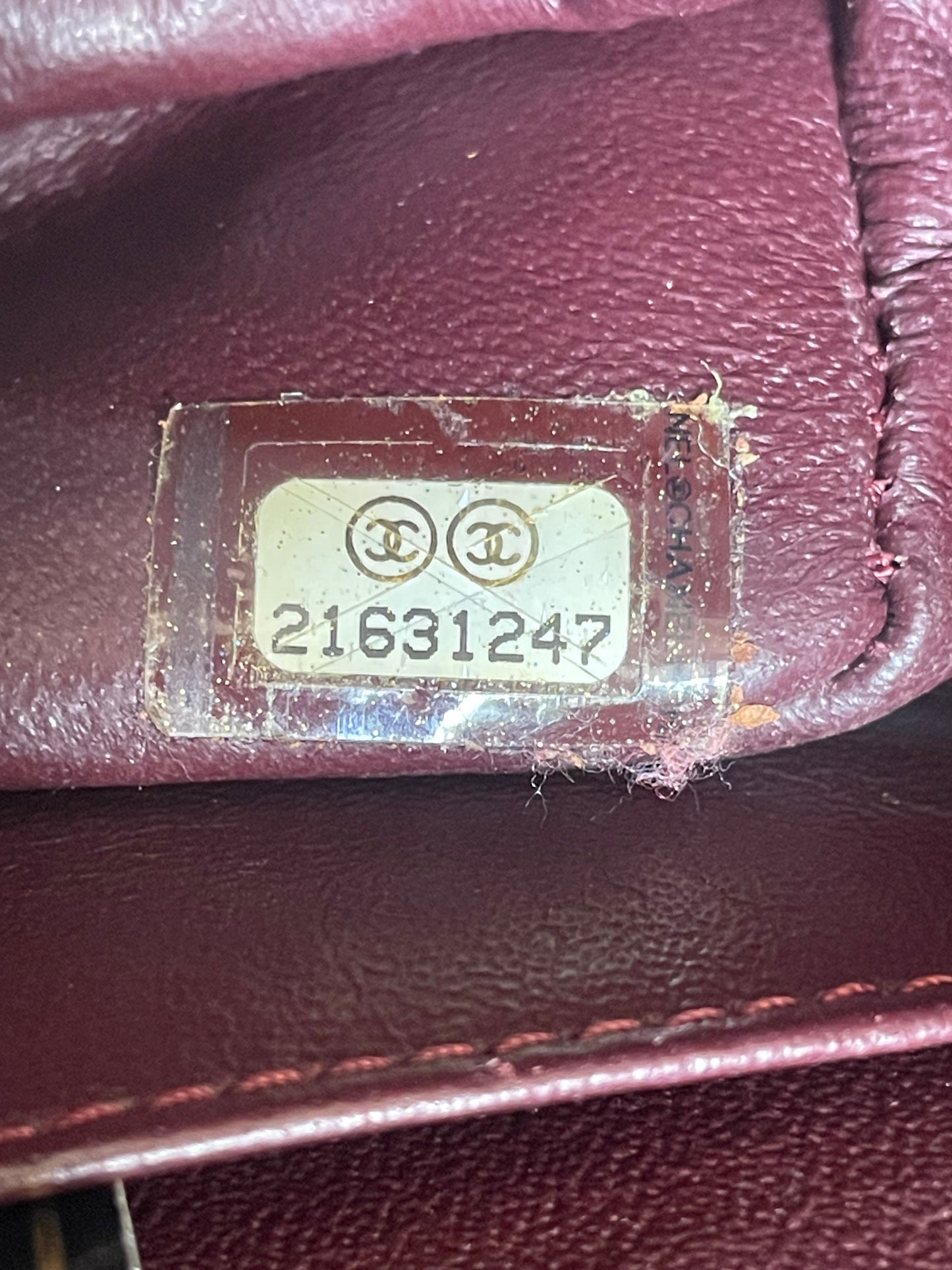 Sac Chanel Classique veau grainé & métal doré noir - Soline