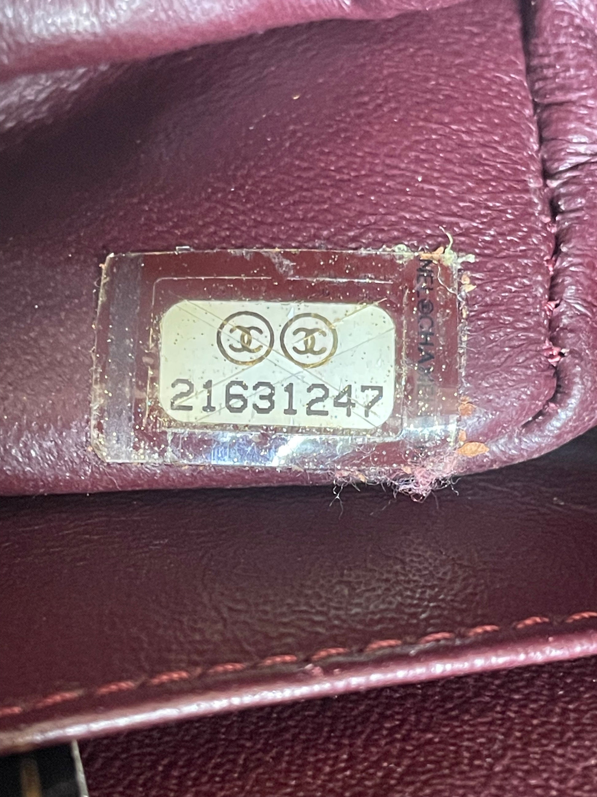 Sac Chanel Classique veau grainé & métal doré noir - Soline