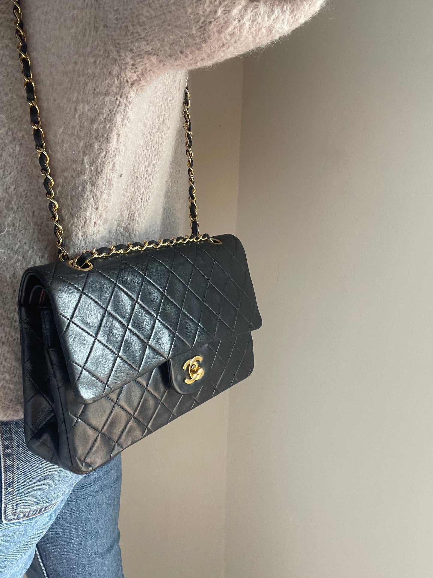 Sac Chanel femme Classique / Timeless noir 11.12 - Soline