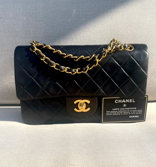 Sac Chanel femme Classique / Timeless noir 11.12 24K - Soline
