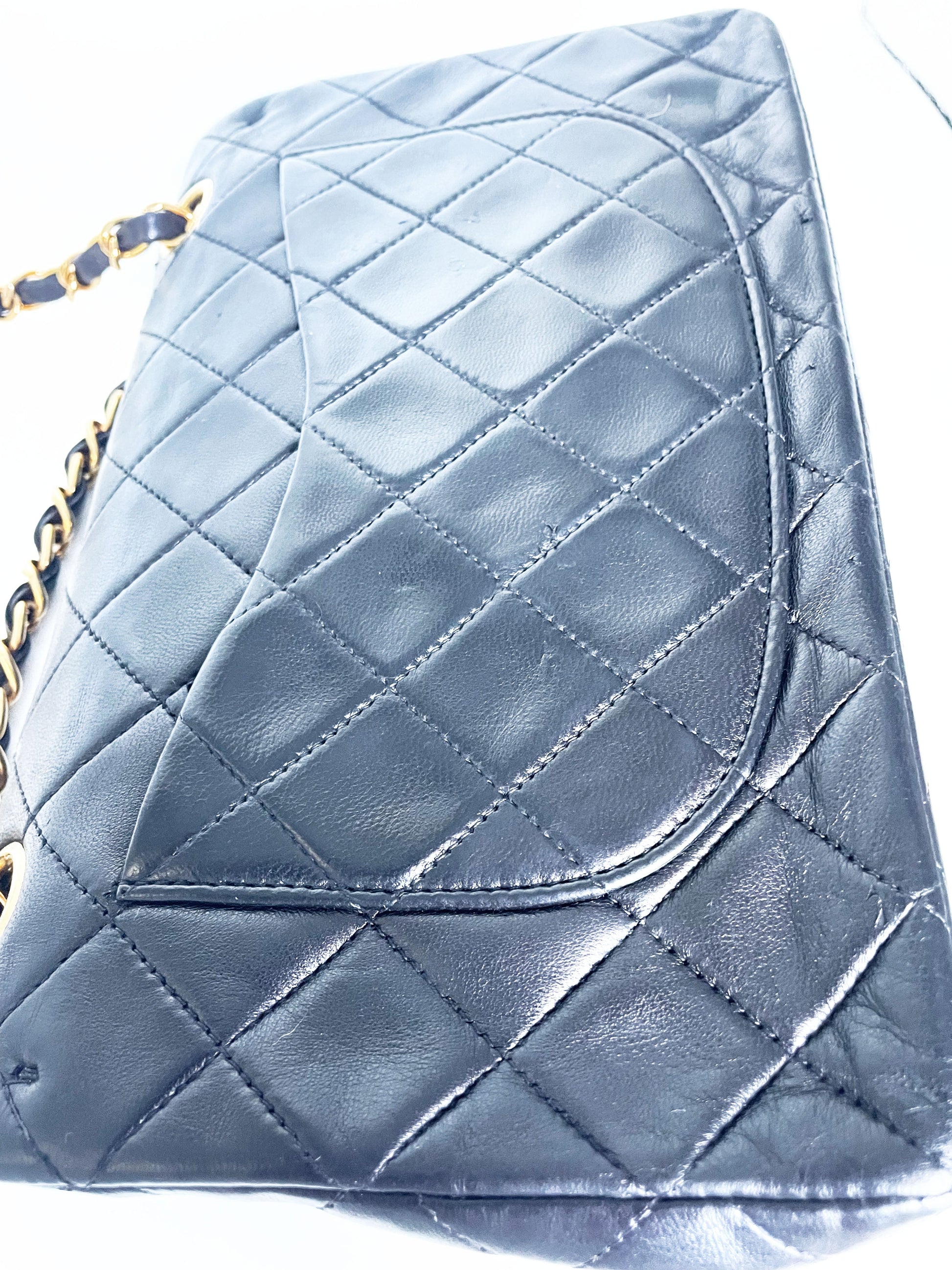 Sac Chanel femme Classique / Timeless noir 11.12 24K - Soline