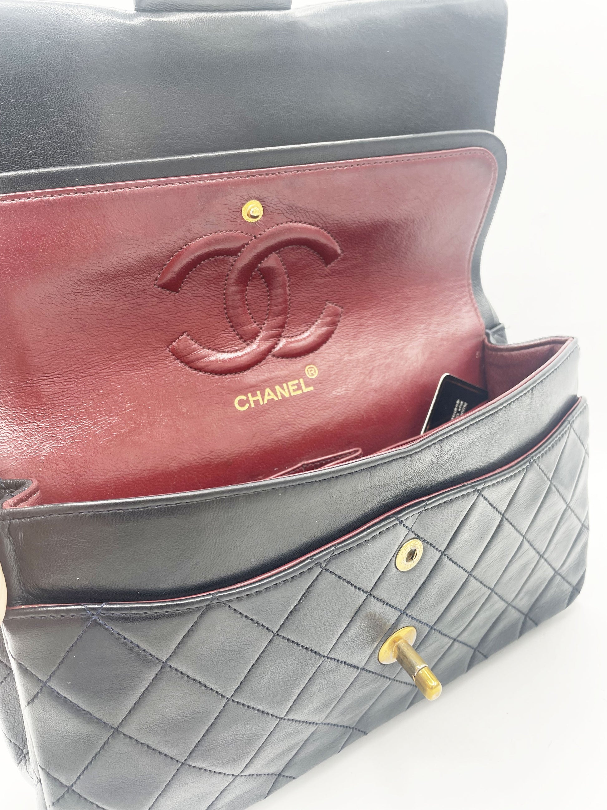 Sac Chanel femme Classique / Timeless noir 11.12 - Soline