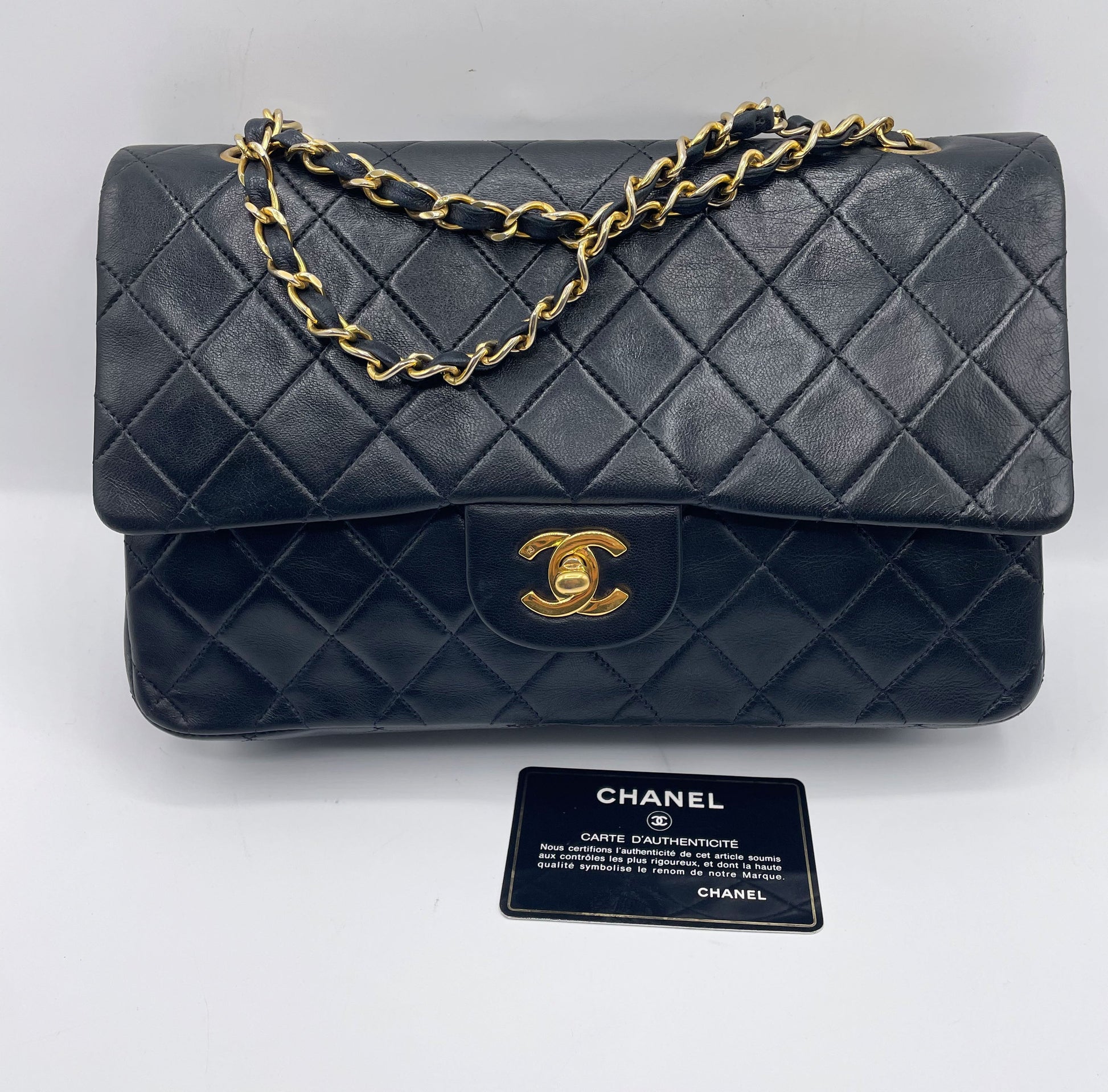 Sac Chanel femme Classique / Timeless noir 11.12 - Soline