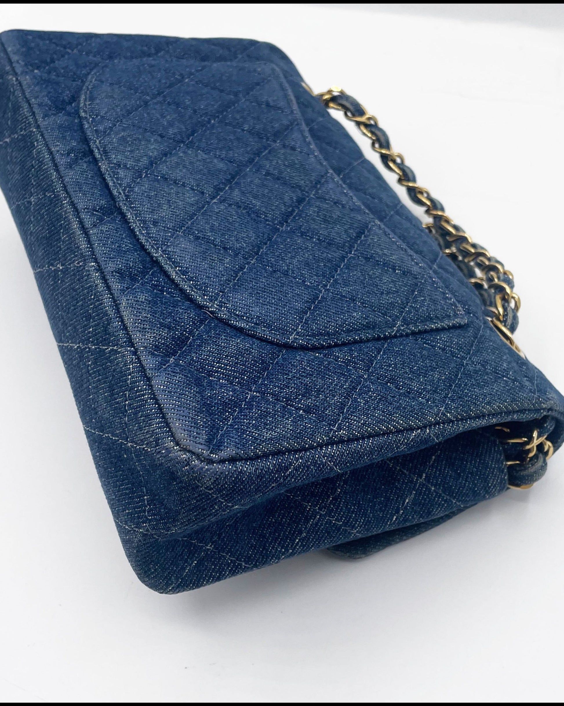 Sac Chanel Femme en Denim Timeless / Classique - Soline