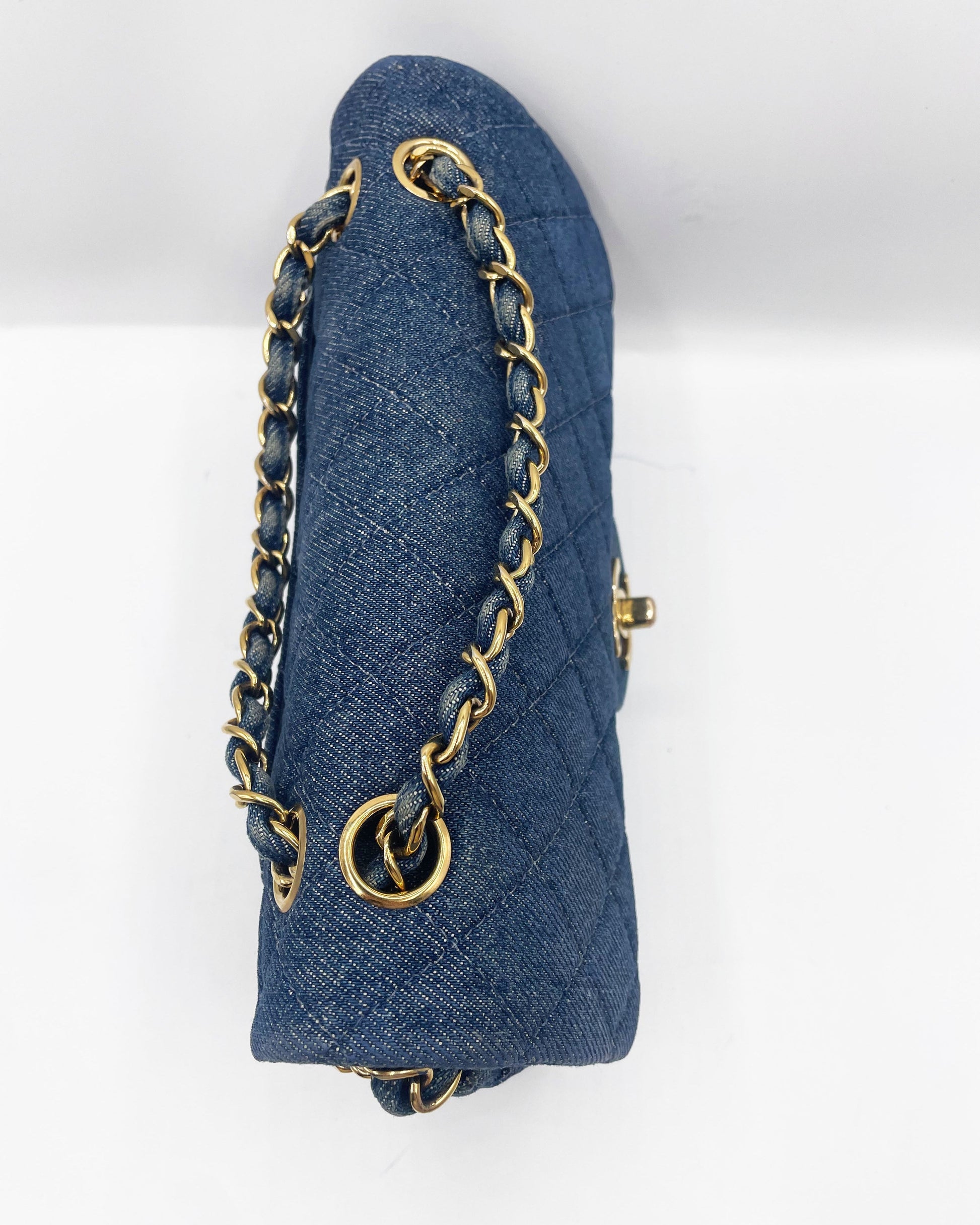 Sac Chanel Femme en Denim Timeless / Classique - Soline