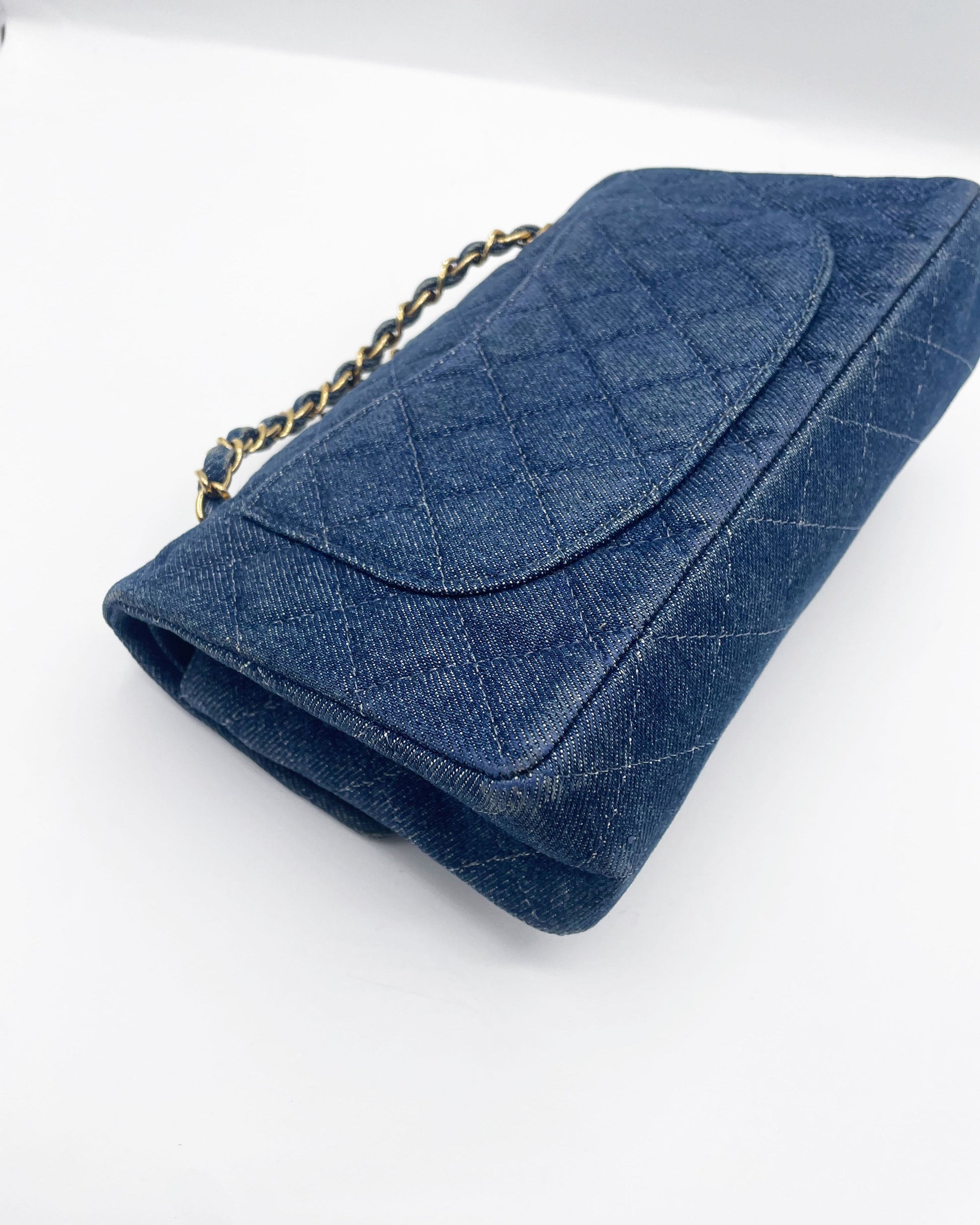 Sac Chanel Femme en Denim Timeless / Classique - Soline