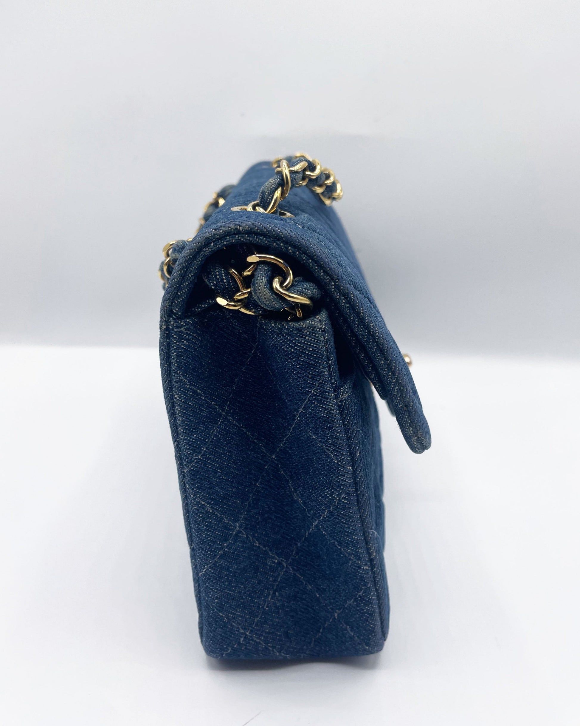 Sac Chanel Femme en Denim Timeless / Classique - Soline