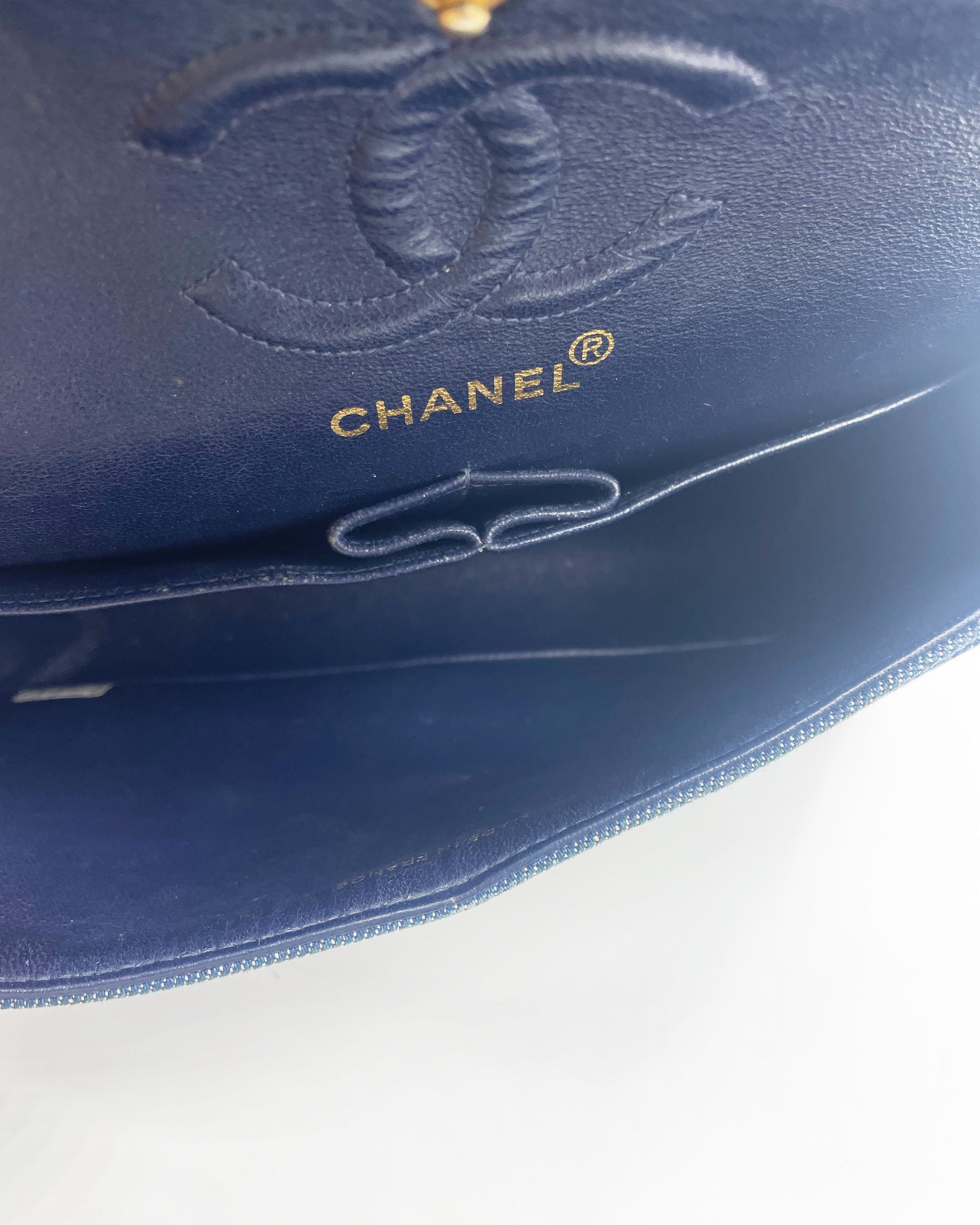 Sac Chanel Femme en Denim Timeless / Classique - Soline