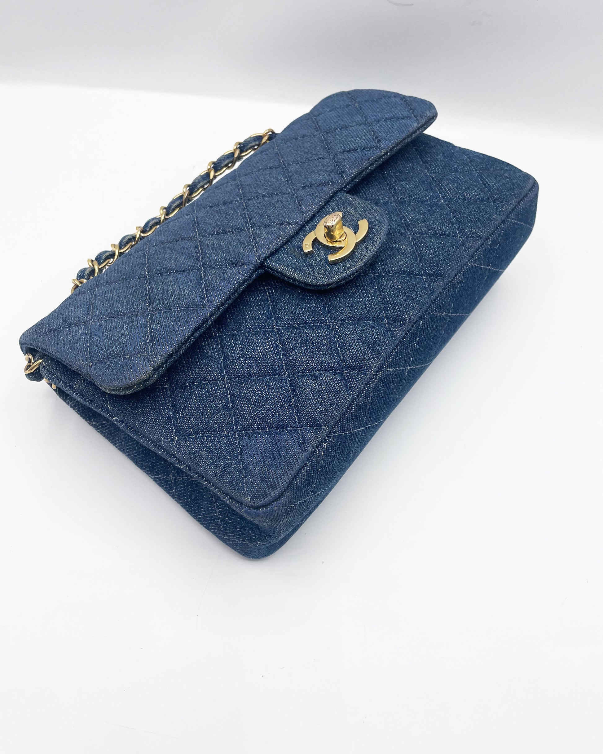 Sac Chanel Femme en Denim Timeless / Classique - Soline