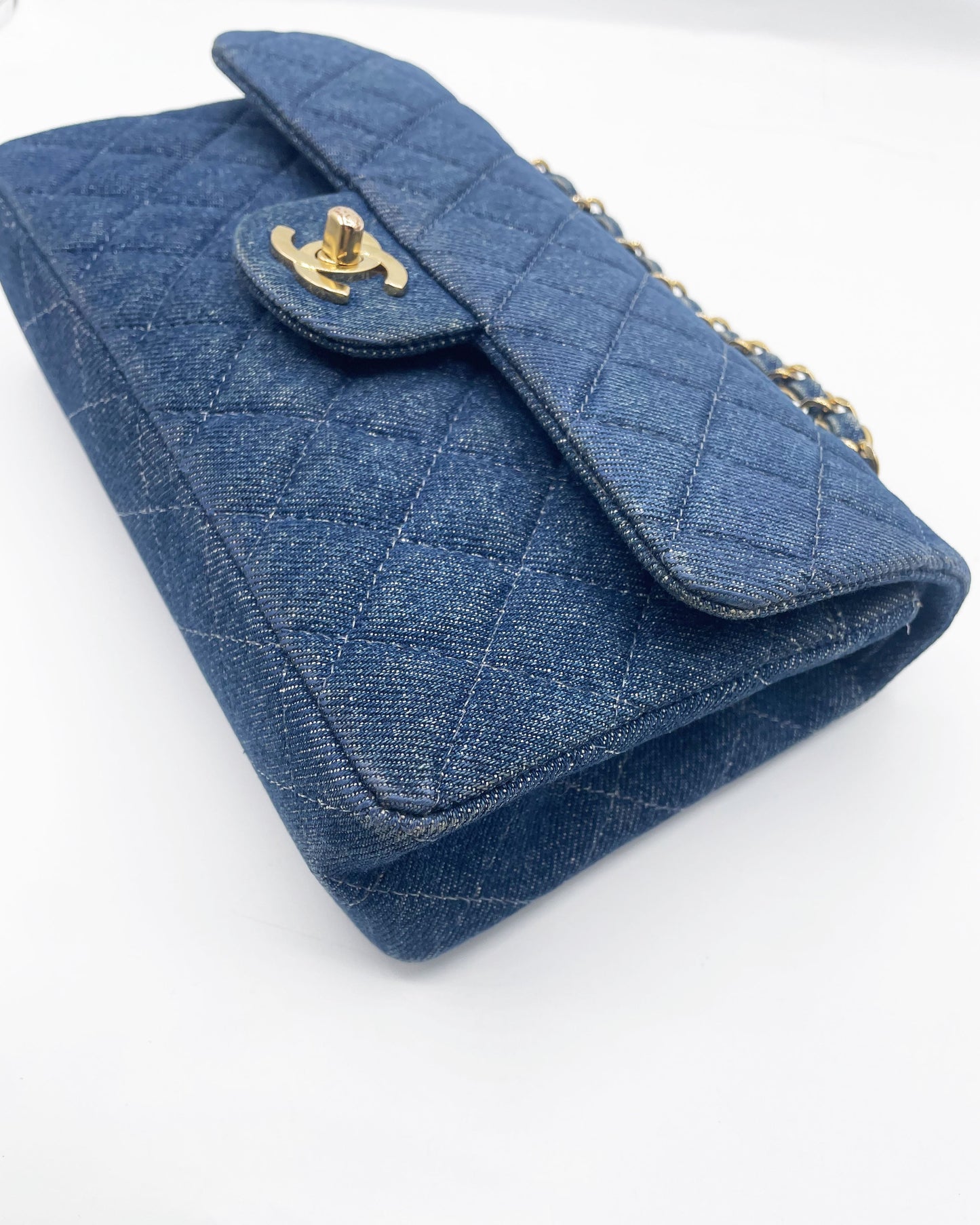 Sac Chanel Femme en Denim Timeless / Classique - Soline