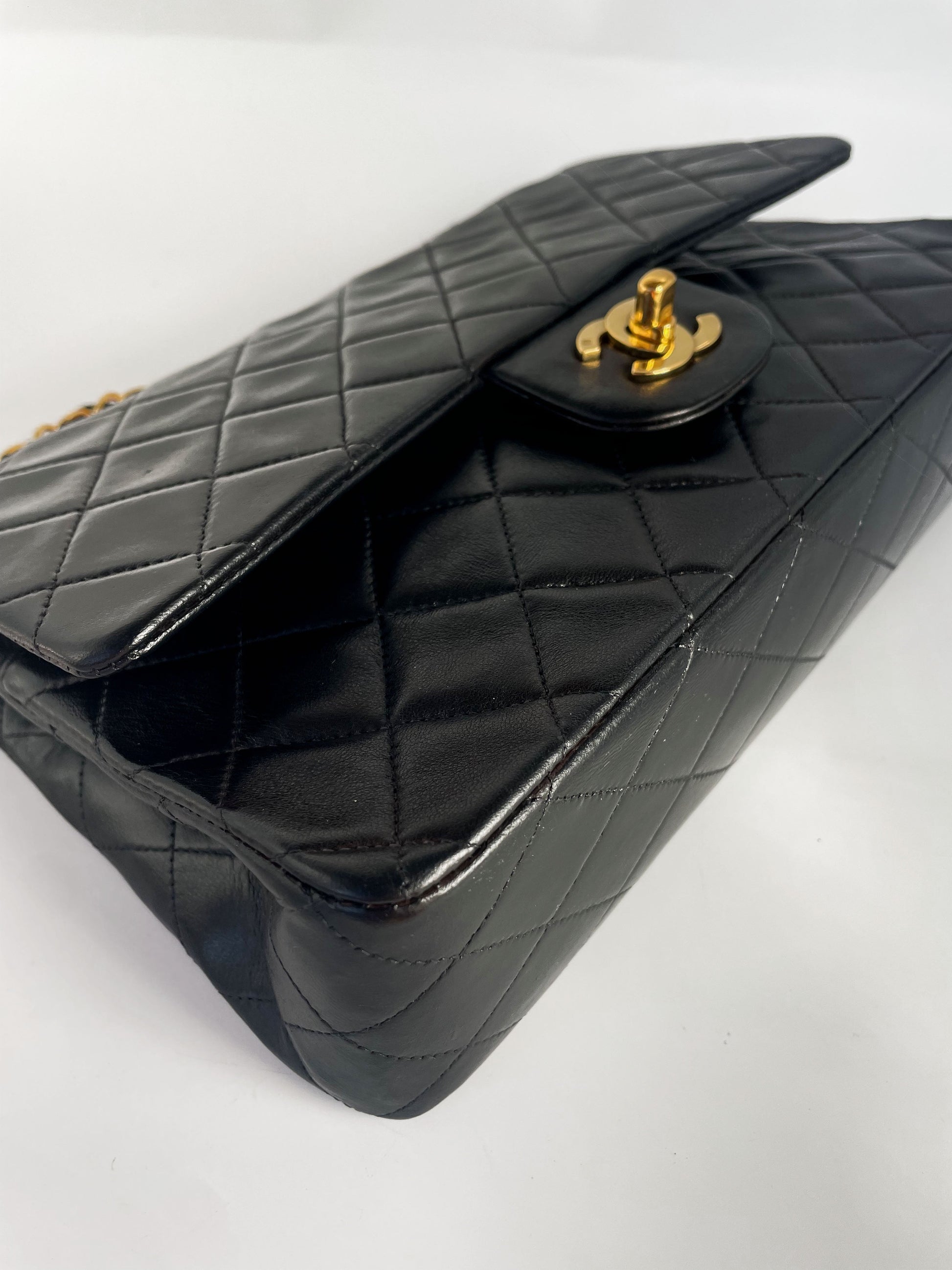 Sac Chanel timeless / classique 11.12 agneau noir - Soline
