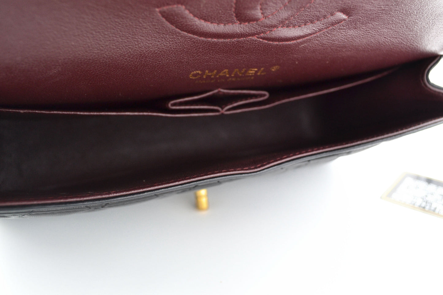 Sac Chanel timeless / classique 11.12 agneau noir medium - Soline