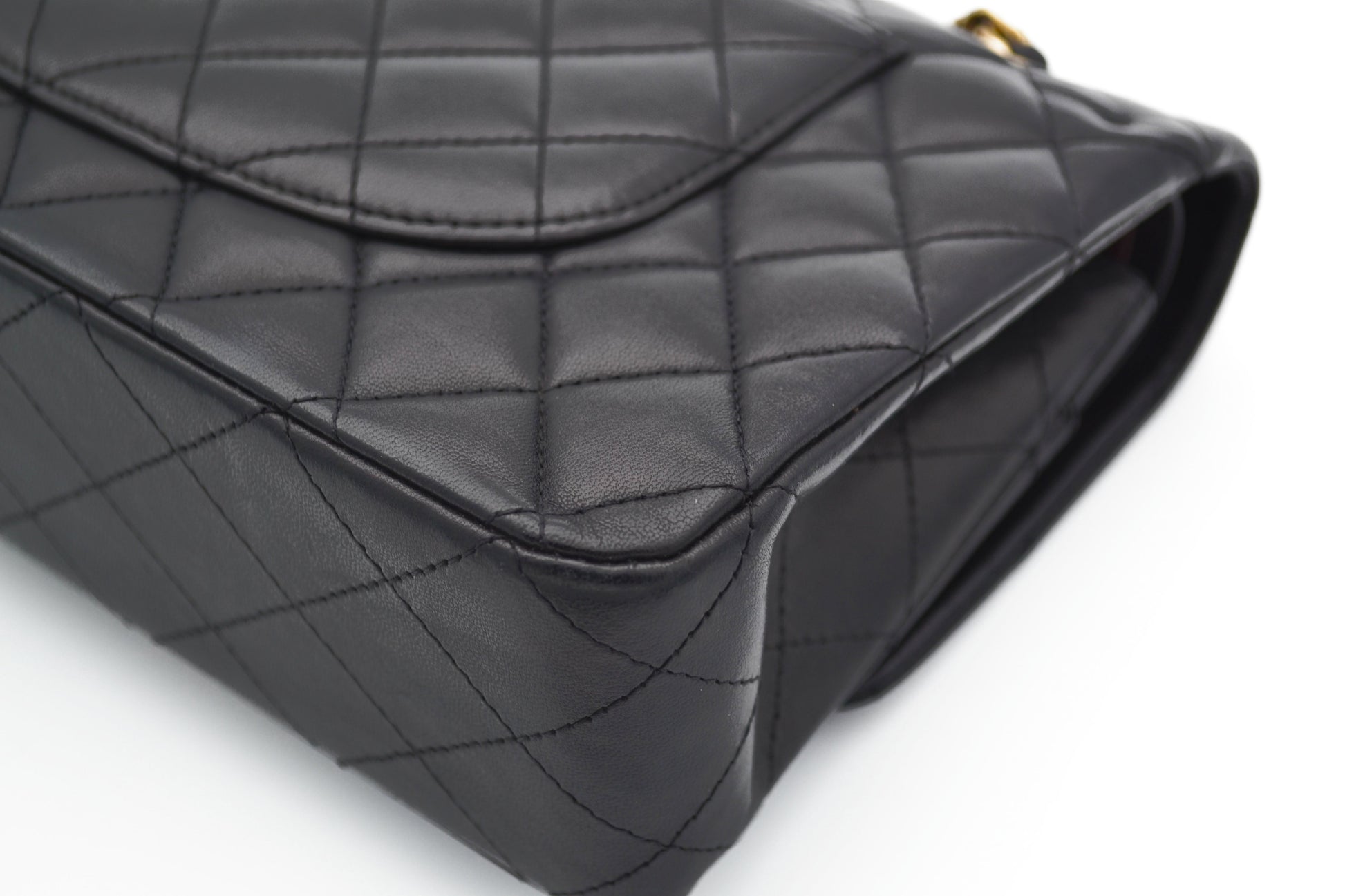 Sac Chanel timeless / classique 11.12 agneau noir medium - Soline