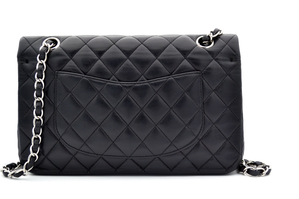 Sac Chanel timeless / classique 11.12 agneau noir medium - Soline