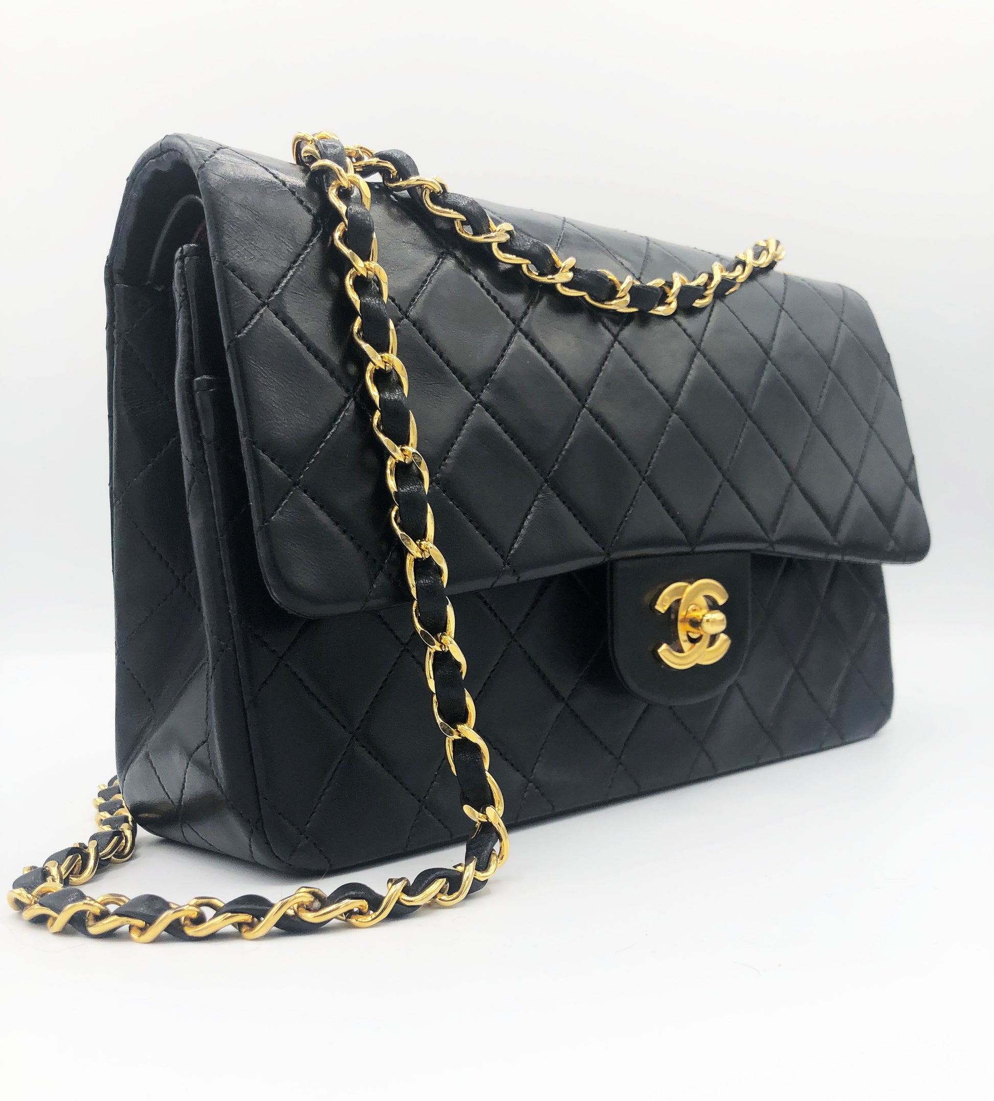 Sac Classique 11:12 agneau noir - Soline