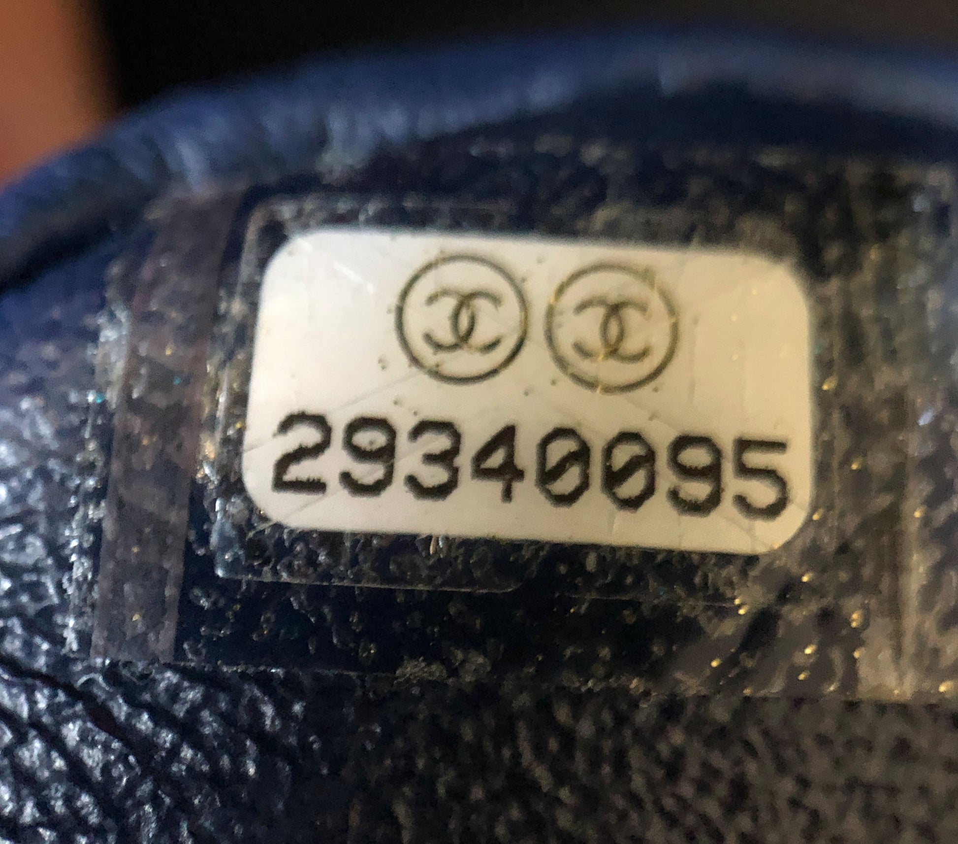 SAC CLASSIQUE AGNEAU BLEU MARINE - Soline