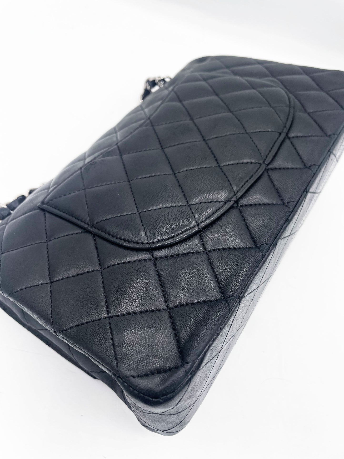 Sac classique noir et métal argenté - Soline
