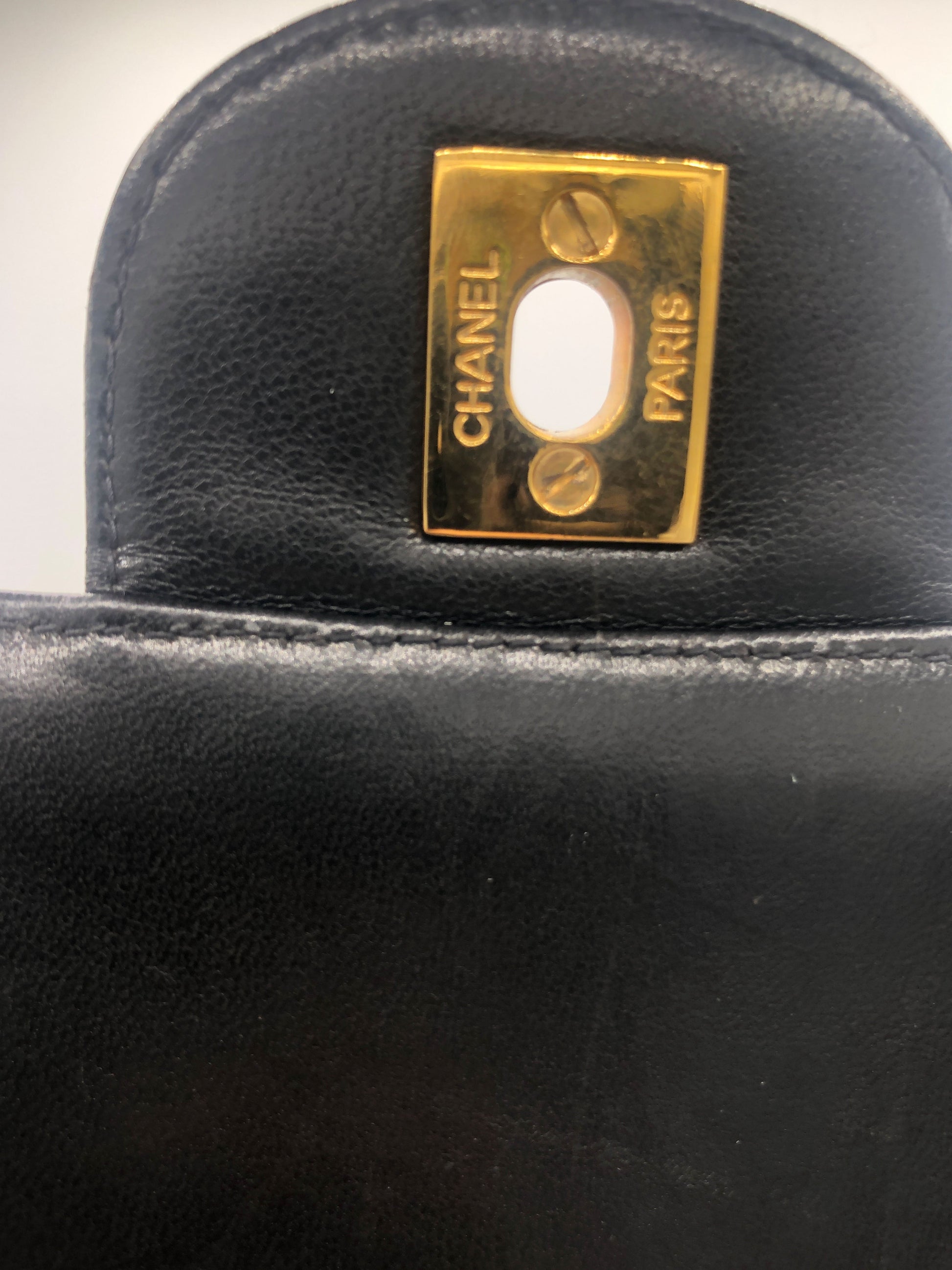 SAC FEMME TIMELESS JUMBO AGNEAU NOIR - Soline