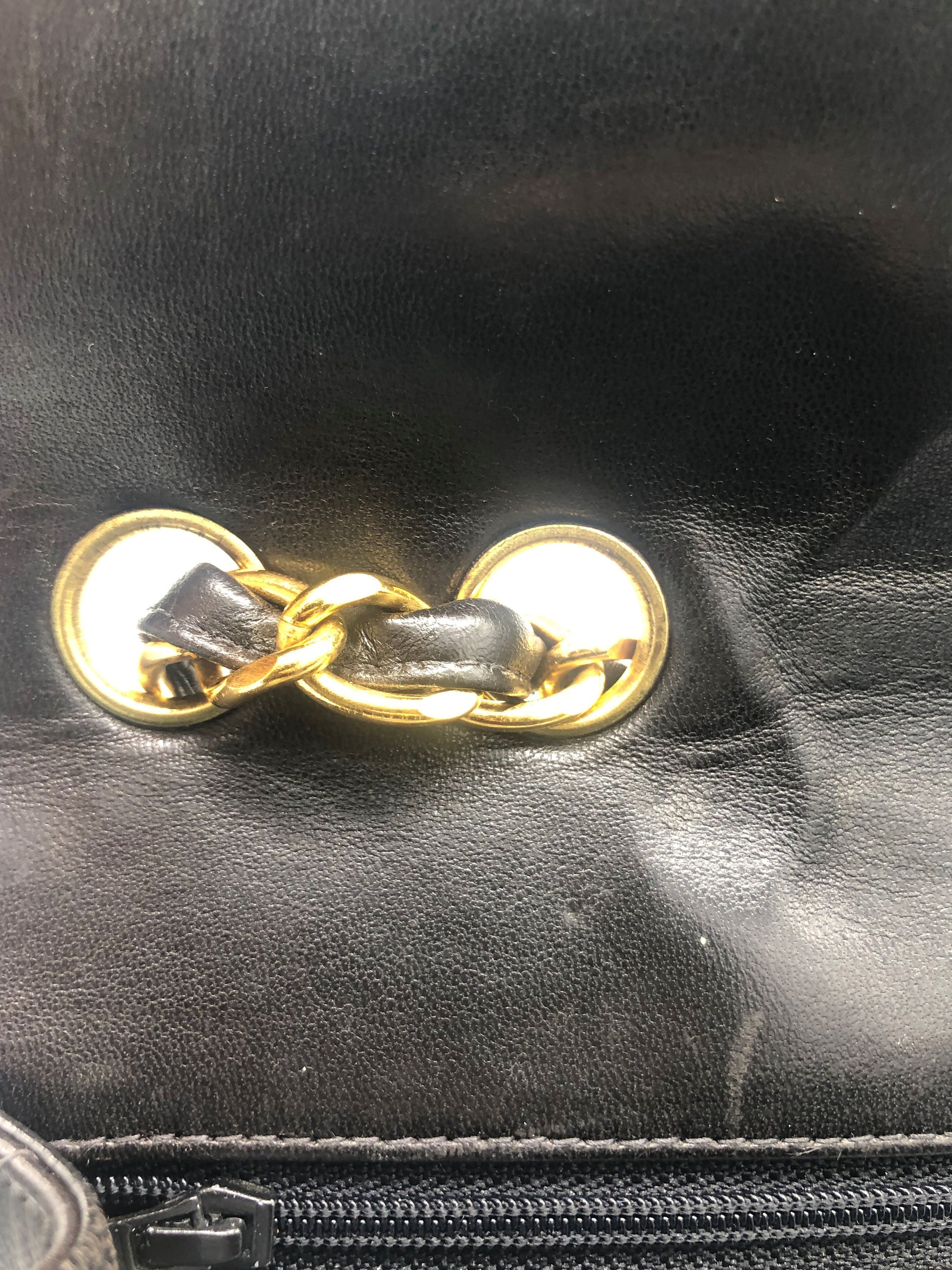 SAC FEMME TIMELESS JUMBO AGNEAU NOIR - Soline