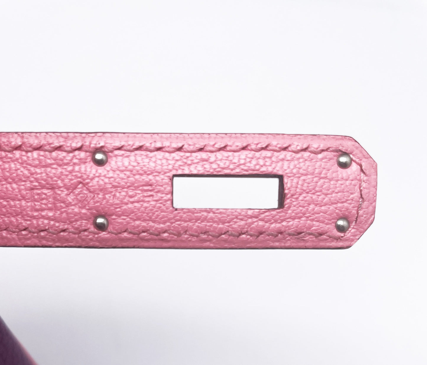 SAC HERMES BIRKIN 30 CM EN CUIR DE CHEVRE ROSE ET VIOLET ANEMONE - Soline