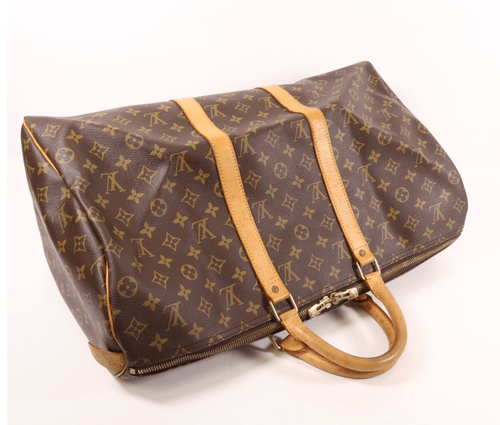 Sac Louis vuitton Keepal 50 cm toile monogram - Soline