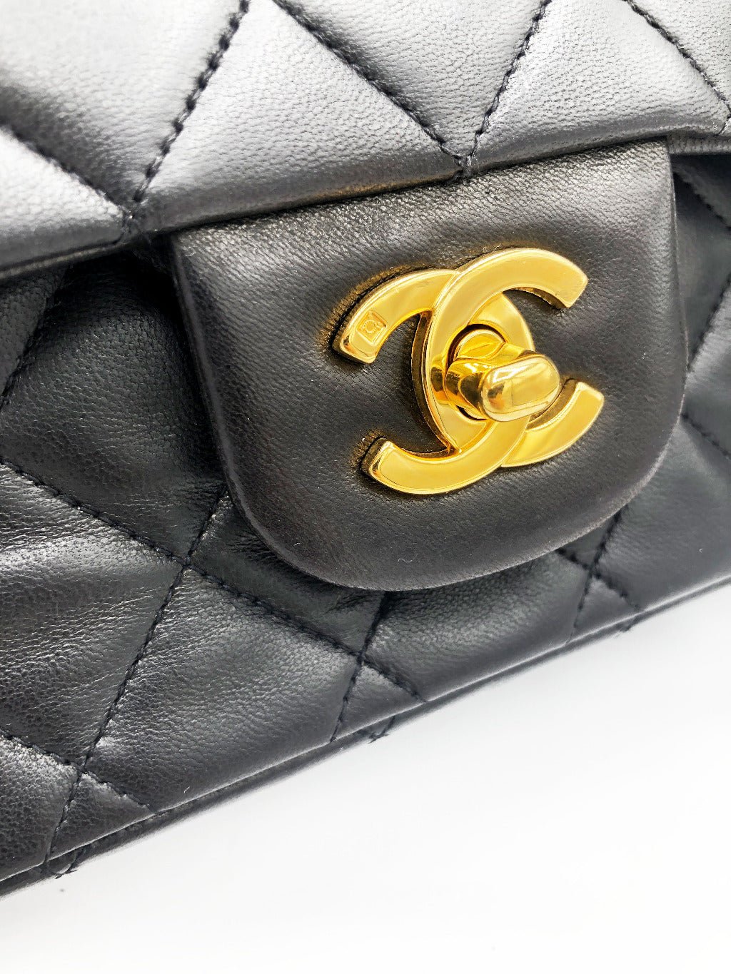 SAC TIMELESS MEDIUM AGNEAU NOIR - Soline