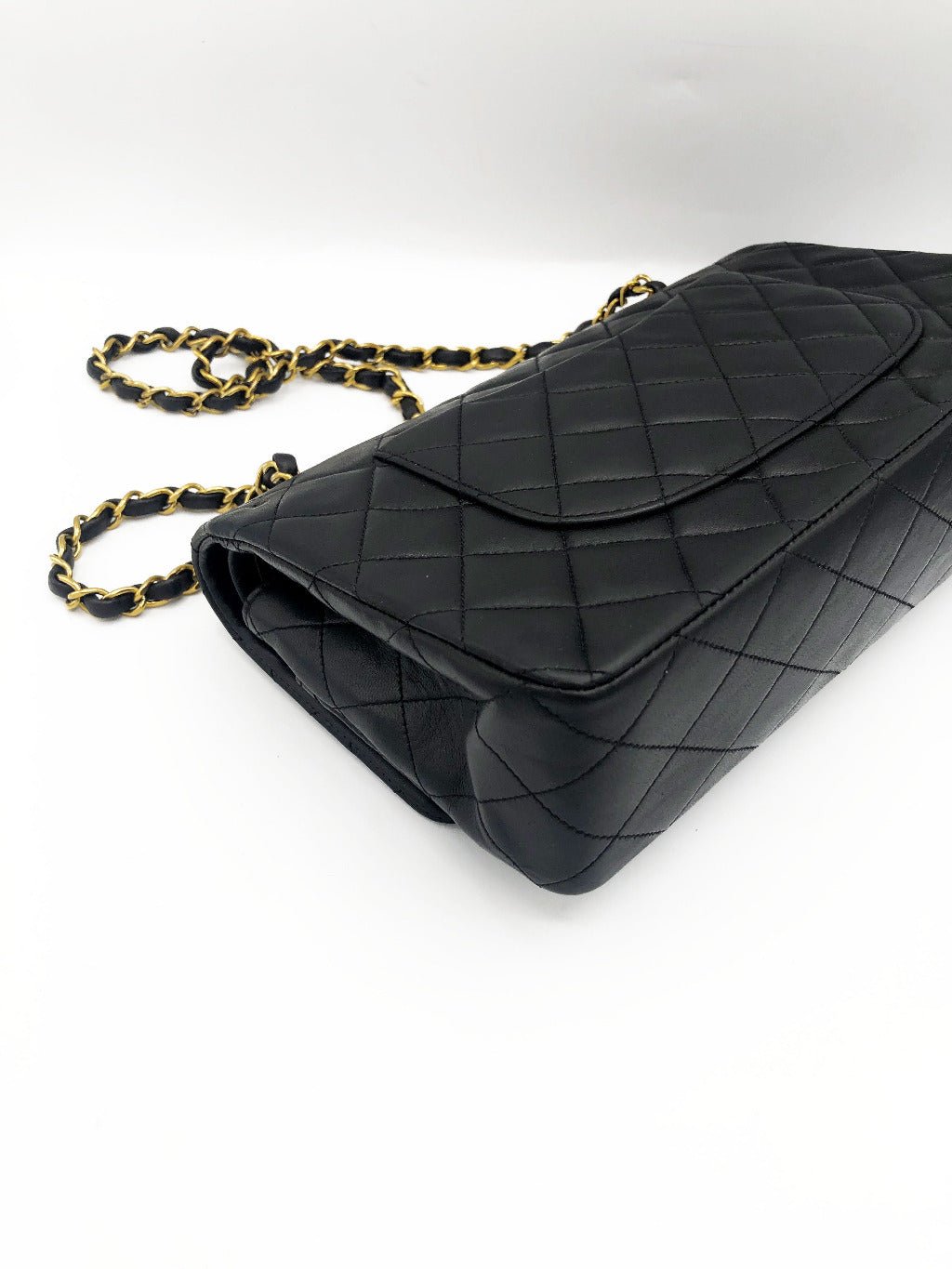 SAC TIMELESS MEDIUM AGNEAU NOIR - Soline