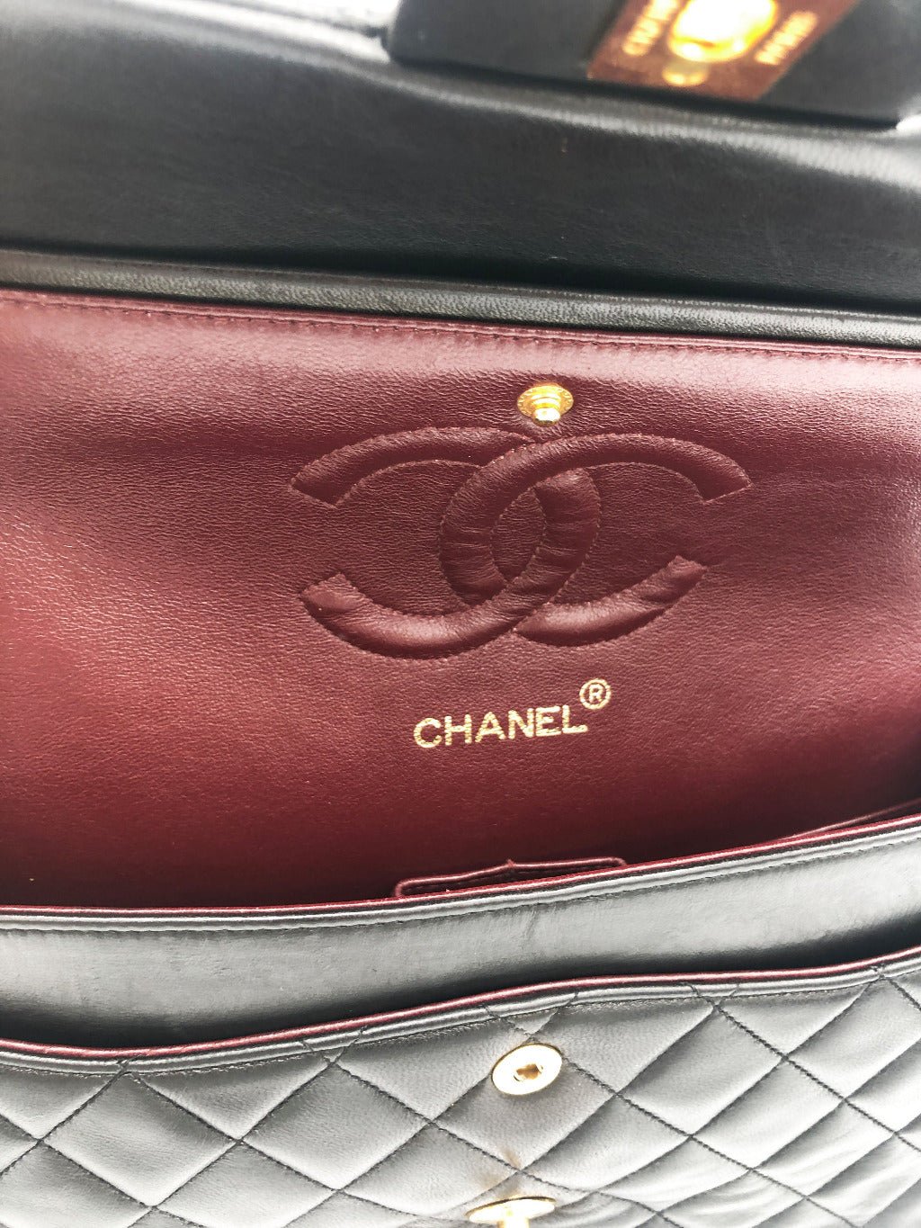 SAC TIMELESS MEDIUM AGNEAU NOIR - Soline