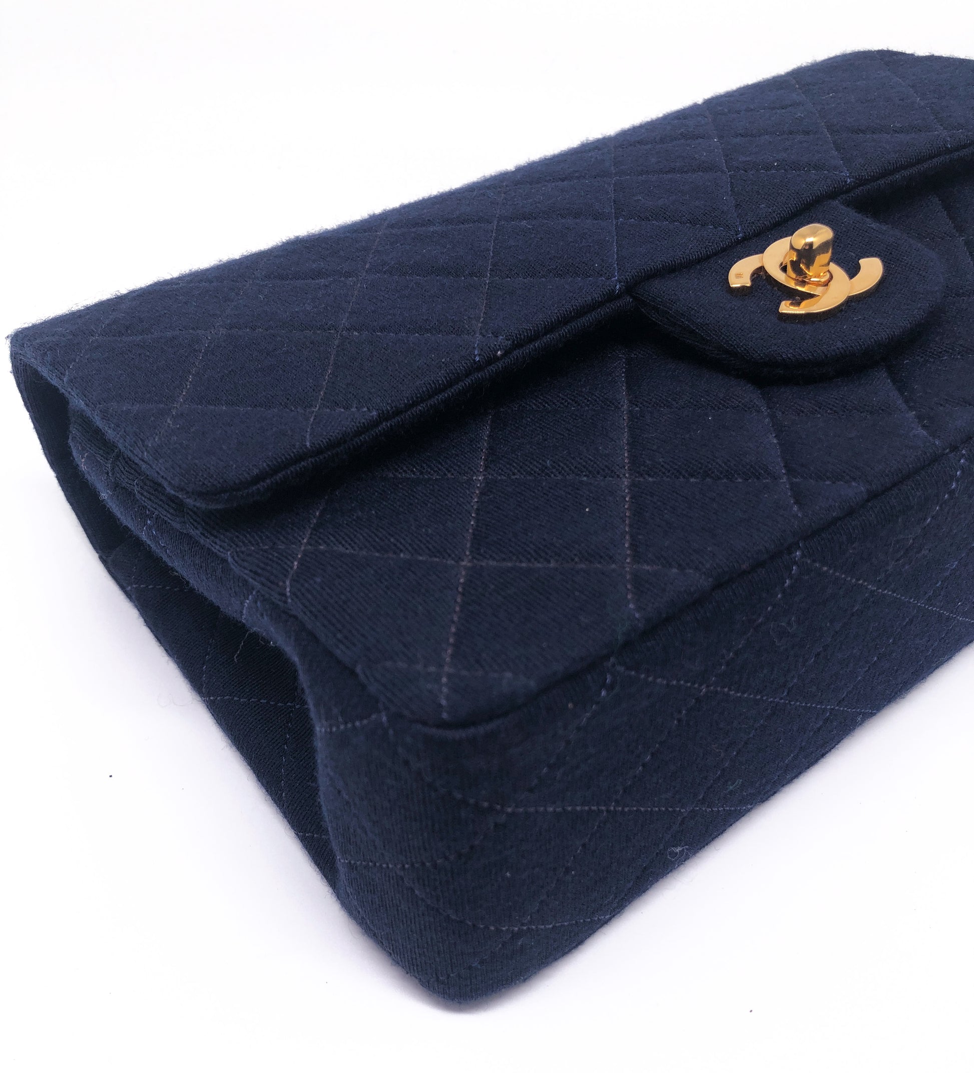 sac chanel vintage bleu